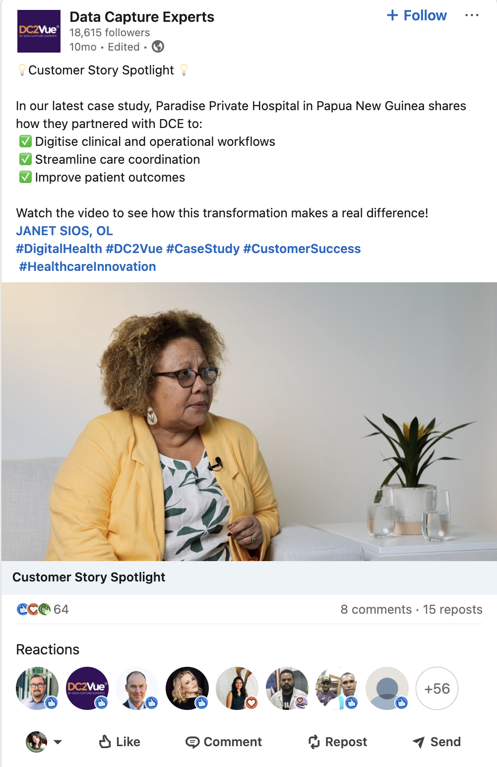 How does LinkedIn drive B2B awareness through leadership content